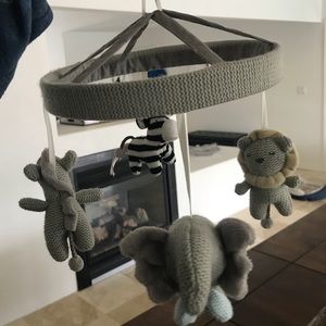 Pottery barn crib mobile